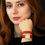 Bruno Magli Italian Leather Double Wrap Strap Watch