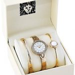 Anne Klein Swarovski Crystal Accented Watch