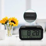 Large Display Digital Alarm Night Light Clock