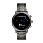 Fossil Unisex 44MM Gen 5 Carlyle HR Heart Rate Stainless Steel
