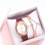 Women Watch with Stainless Steel Mesh Band Watch