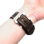 Wristwatch Watch Band Oil Tan Vintage Strap Dark Brown