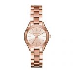 Michael Kors Women's Mini Slim Runway Rose Gold-Tone Watch
