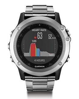 Garmin Fenix 3 HR Watch with Titanium and Sport Band