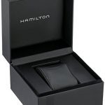 Hamilton Mens Watch with Black Leather Band