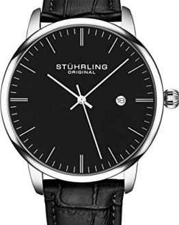 Stuhrling Original Watch Calfskin Leather Strap