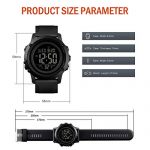 Men's Digital Sports Watch Large Face Waterproof