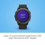 Garmin Fenix 6X Sapphire Dark Gray with Black Band