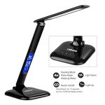 LEDGLE Desk Lamp, Table Lamp 8W LED Desk Lamp LCD Screen