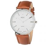 Minimalist Mens Analog Wrist Watch by MDC