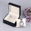  Watch Gift Box Black PU Leather Single Watch Gift Case