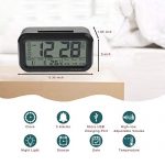 Large Display Digital Alarm Night Light Clock
