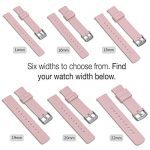 Quick Release Silicone Watch Band Strap 18mm