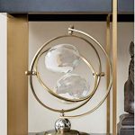 720° Rotating Brass Unique 1 Hour Glass Sand Clack for Home