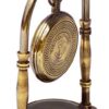 Vintage Marine Maritime Desk and Shelf Clock with Direction Compass