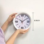 Bathroom Silent White Wall Clock