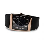 BERING Men’s Stainless Steel Solar Powered Watch with Leather Strap, Black – Eco-Friendly & Stylish Timepiece ⌚🌞