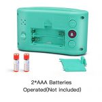 Reacher Mini Battery Operated Alarm Clock - Simple Basic Operation