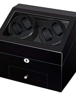 Automatic Watch Winder Rotating with Drawer