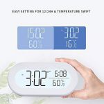 Digital Alarm Clocks for Desk or Bedroom, Small Alarm Clocks for Kids