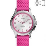 Pink Women Hybrid Smartwatch
