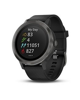 Black Garmin vívoactive 3 GPS Smartwatch