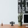 Retro Rejea Flip Clock Digital Desk
