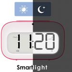 Emoji Desk Clock Smart Backlight