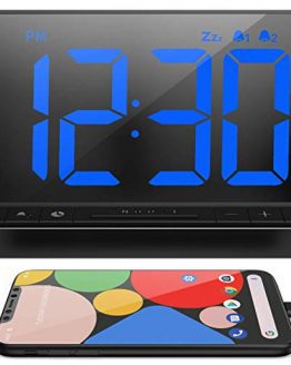 Bedrooms, Bedside Digital Alarm Clock with Large Display