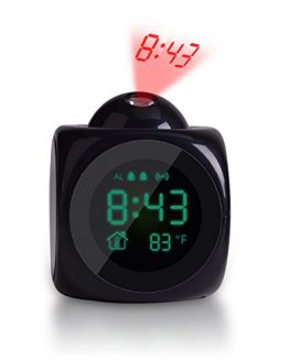 TechKen Projection Alarm Clock Voice Alarm Clock