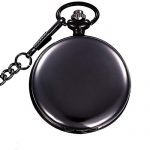 LYMFHCH Classic Smooth Vintage Quartz Pocket Watch