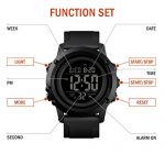 Men's Digital Sports Watch Large Face Waterproof