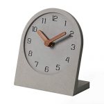 Non-Ticking Mini Analog Modern Shelf Desk