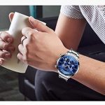Men's Stainless Steel Watch Calendar Waterproof