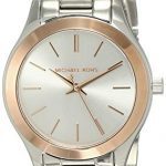 Michael Kors Women's Mini Slim Runway Silver-Tone Watch