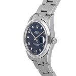Blue Dial Mens Rolex Oyster Automatic Perpetual Mechanical
