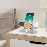 3 in 1 Aluminum Charging Station for Apple