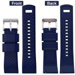 Ritche 20mm Silicone Watch Band Compatible with Samsung Galaxy
