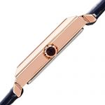 Blue Bruno Magli Quartz Italian Leather Strap Watch