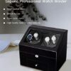 Automatic Watch Winder Rotating with Drawer