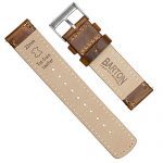 Brown BARTON Quick Release Top Grain Leather Watch