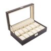 Men's Watch Box Display Case Collection Jewelry Box