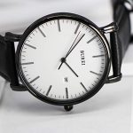 BUREI Men's Fashion Minimalist Wrist Watch Analog
