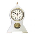 Mantel Clock: Timeless Elegance, Silent Operation - The Perfect Home Decor and Gift