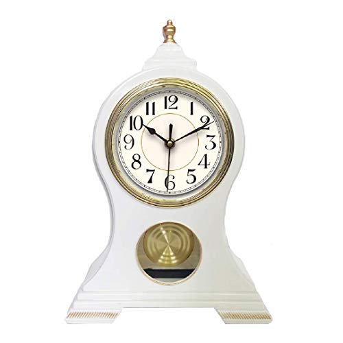 Mantel Clock: Timeless Elegance, Silent Operation - The Perfect Home Decor and Gift