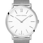 Larsson Jennings 40mm Satin White dial and Silver