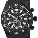Invicta Men's Sea Spider 50mm Black Stainless Steel