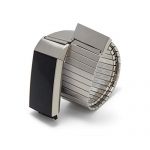 Twist-O-Flex Metal Expansion Brushed Stainless Steel Band