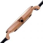 August Steiner Women's Multicolored Baguette Crystals Watch