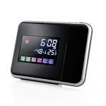 Rumfo Projection Alarm Clock, Smart LCD Display LED